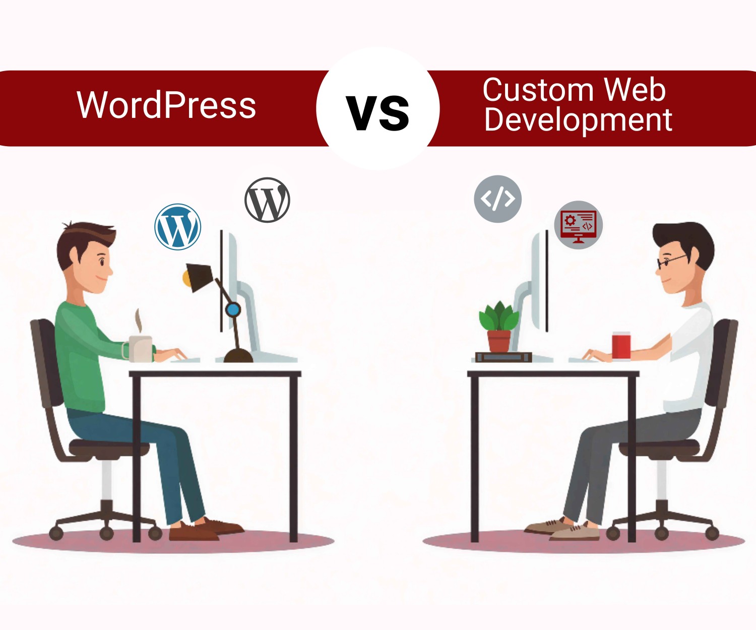 WordPress Vs. Custom Web Development