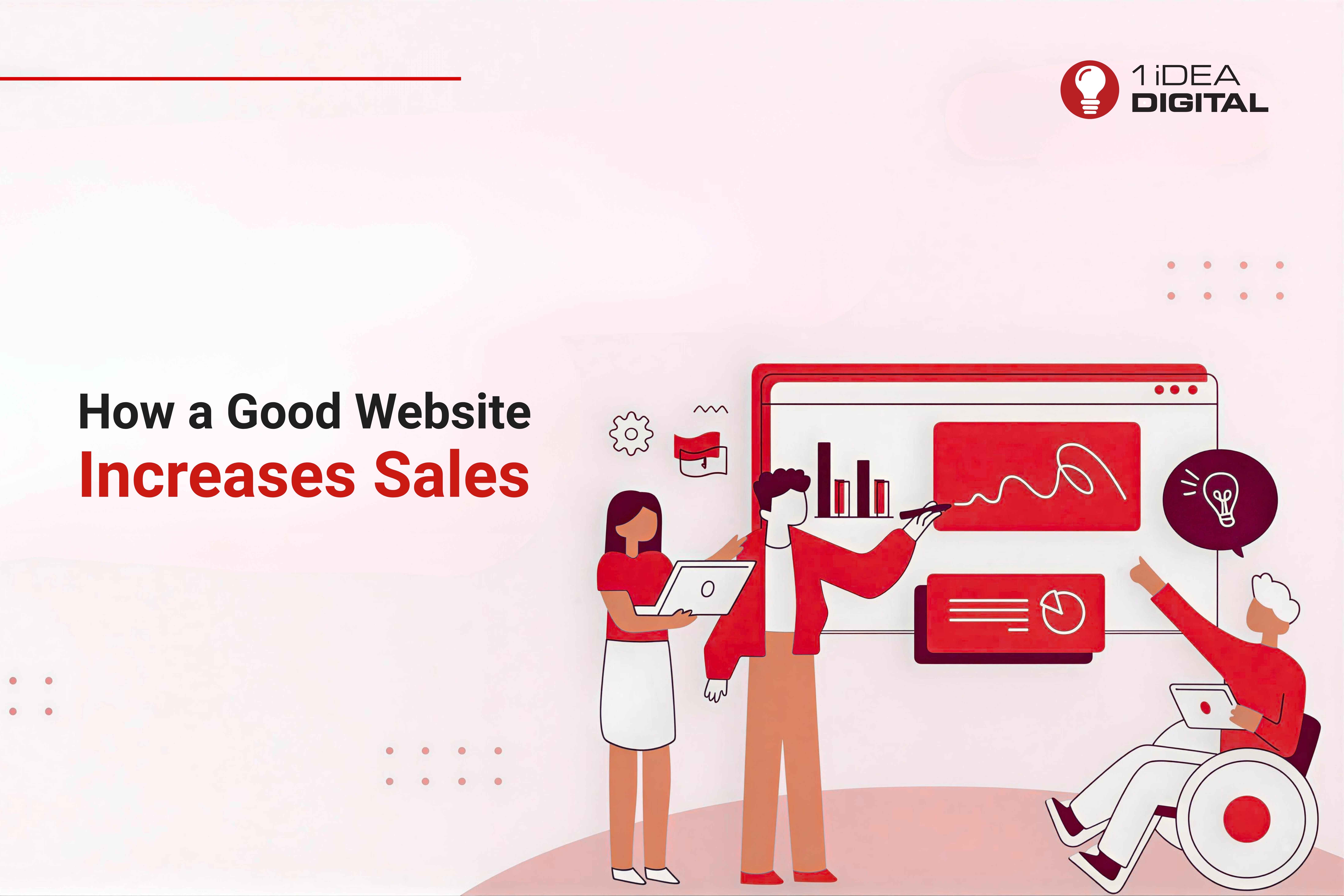 How a Good Website Increases Sales
