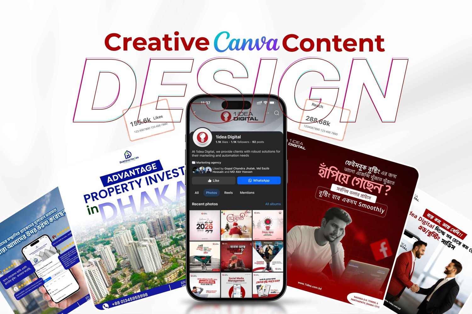 Creative Canva Content Design Service