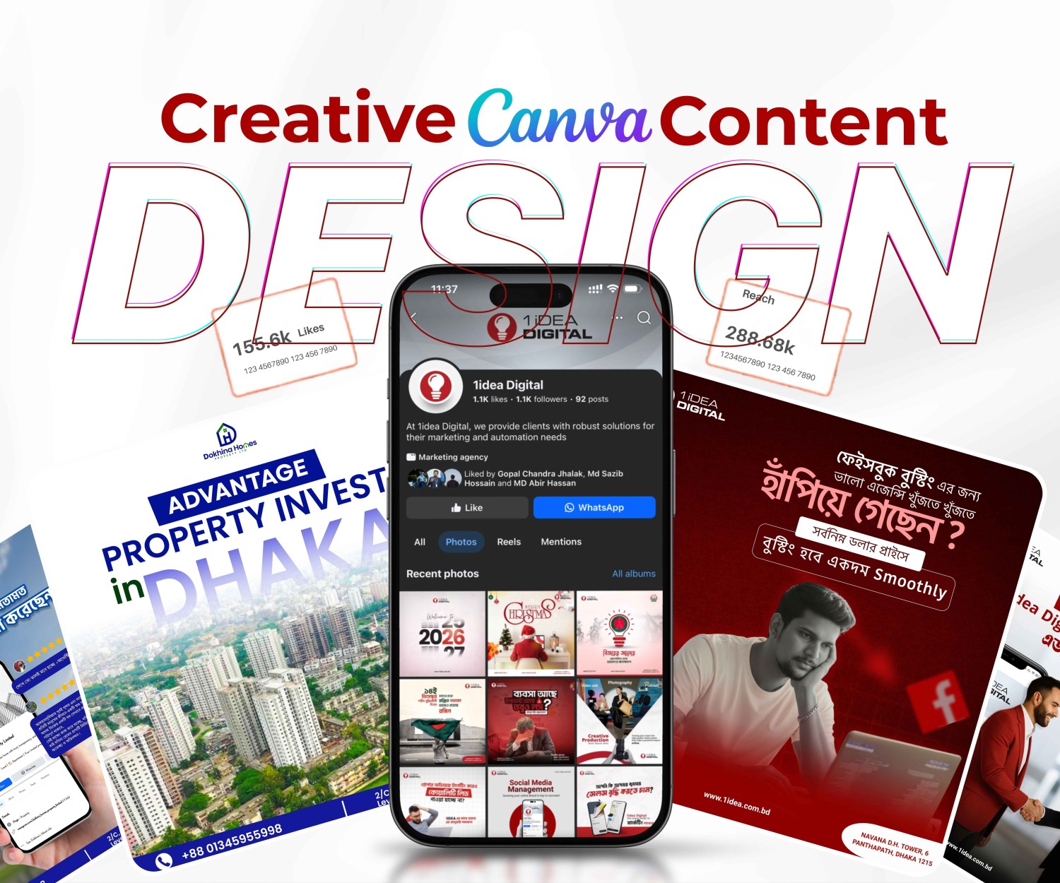 Creative Canva Content Design Service