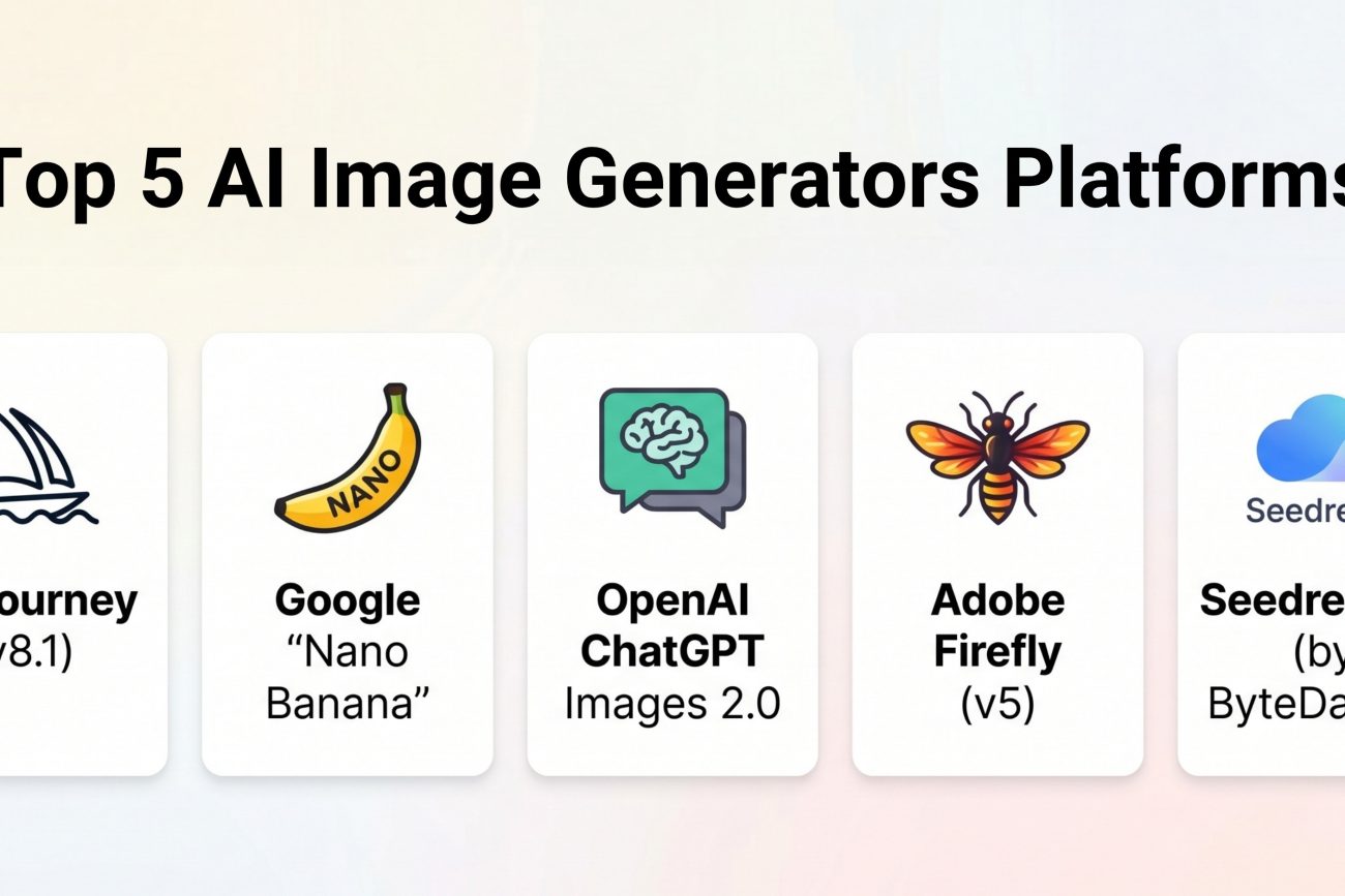 Algorithm Idea Generator Top 5 AI Image Generators Platforms | 1idea Digital